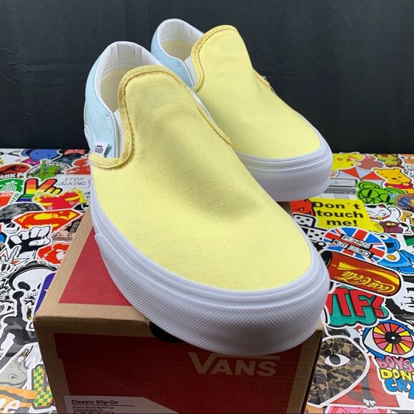 Vans Slip On Pastel Block Women’s Various Sizes - Picture 6 of 11